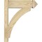 Ekena Millwork Thorton Rough Sawn Arts and Crafts Outlooker, Douglas Fir, 6"W x 18"D x 22"H OUT06X18X22THR03RDF - alternate 4